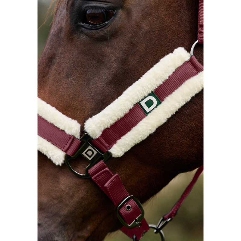 Dublin Soft Fit Headcollar - Burgundy-2