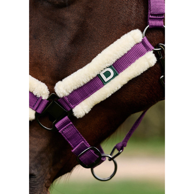 Dublin Soft Fit Headcollar - Dark Purple-2