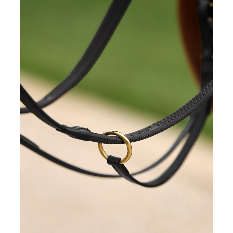 Dublin 3-Point Breastplate - Black-2