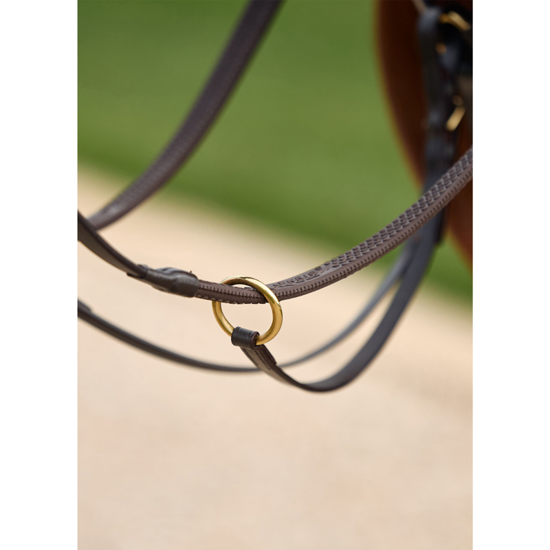 Dublin 3-Point Breastplate - Brown-2