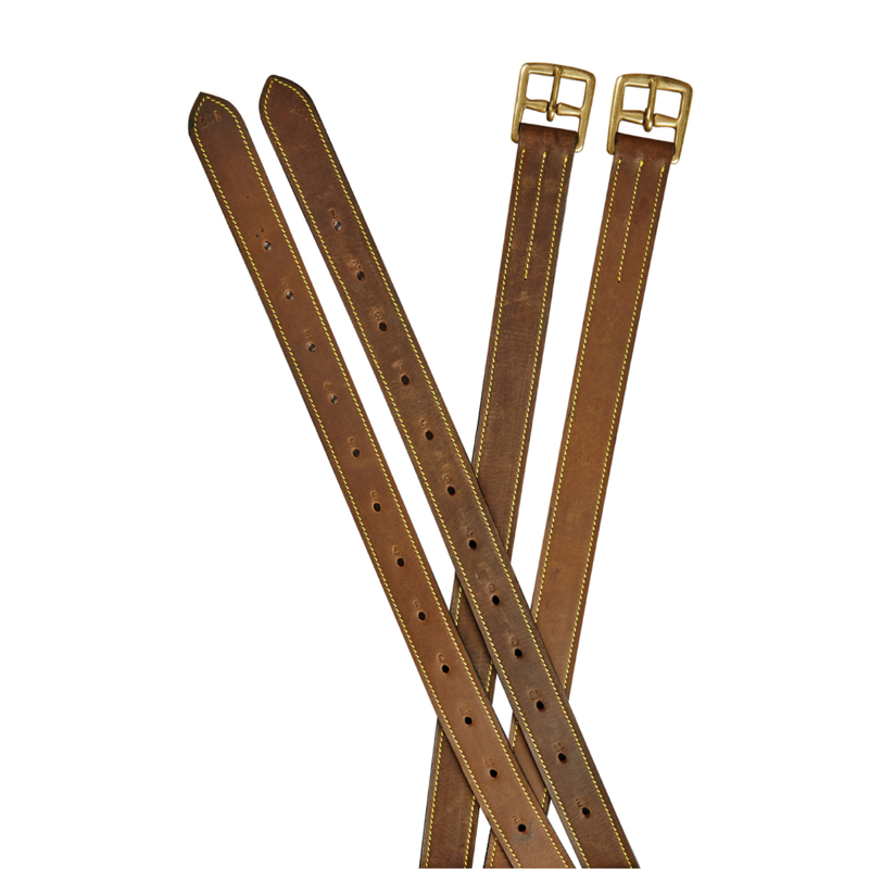 Dublin Web Back Stirrup Leathers-2