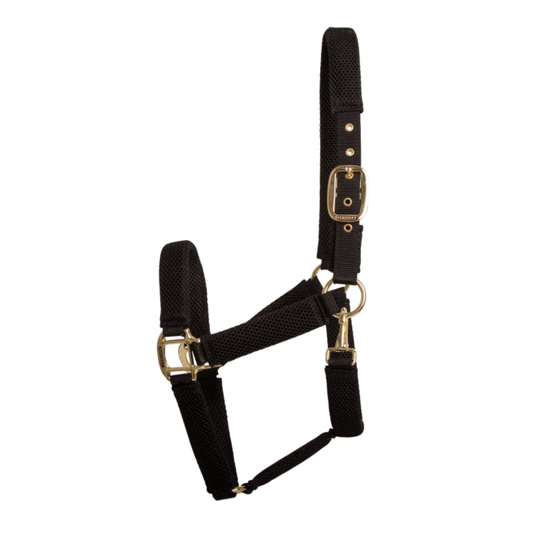 Kentucky 3D Mesh Headcollar - Black-2