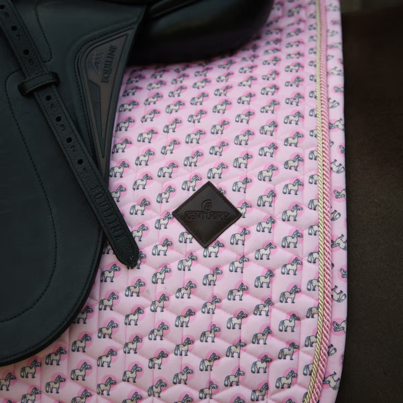 Kentucky Sammy Collection Dressage Saddlepad - Old Rose-2