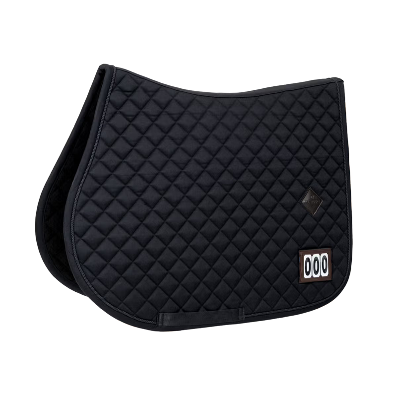 Kentucky Diamond 2 Number Competition Show Jumping Saddlepad Full - Black-2