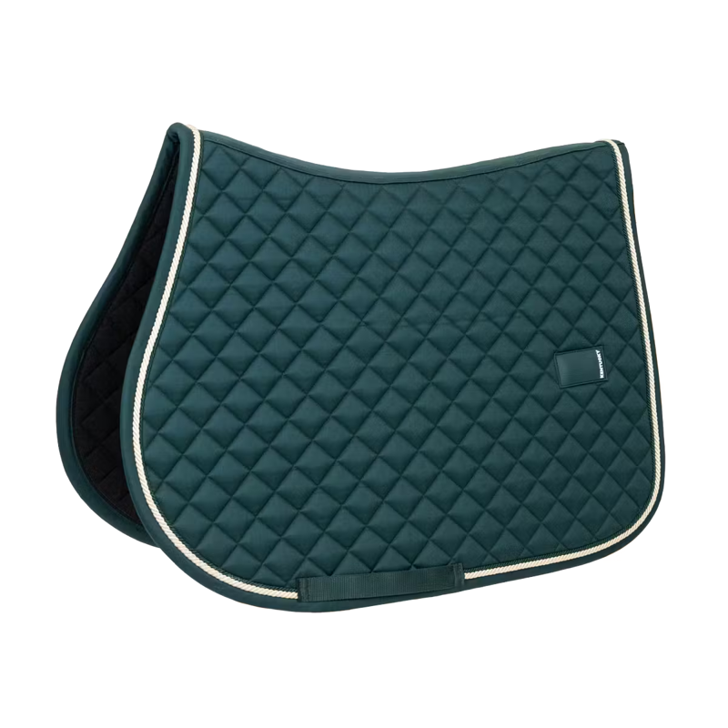 Kentucky Diamond Rope Jumping Saddlepad Full - Pine Green-2