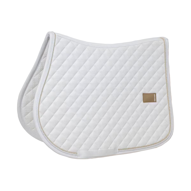 Kentucky Diamond Rope Jumping Saddlepad Full - White-2