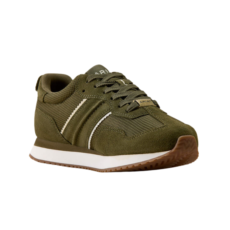 Ariat Women's Ranch Runner Waterproof Trainers - Olive Night-2