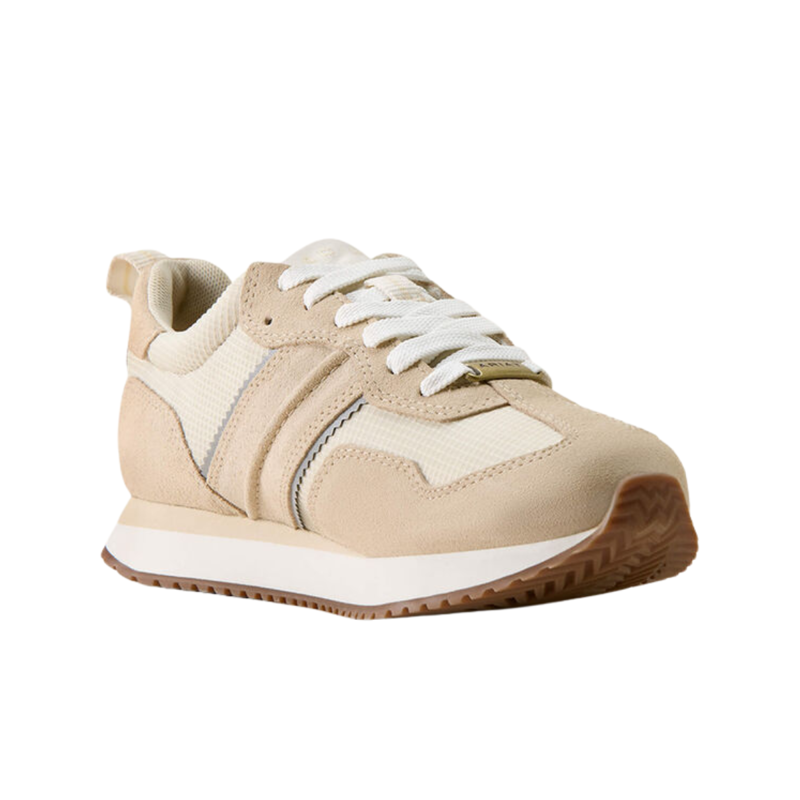 Ariat Women's Ranch Runner Waterproof Trainers - Cloud Cream-2