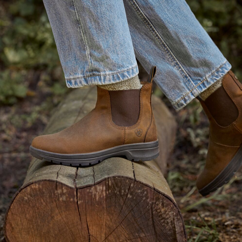 Ariat Women's Cooper Chelsea Boots - Distressed Copper-10