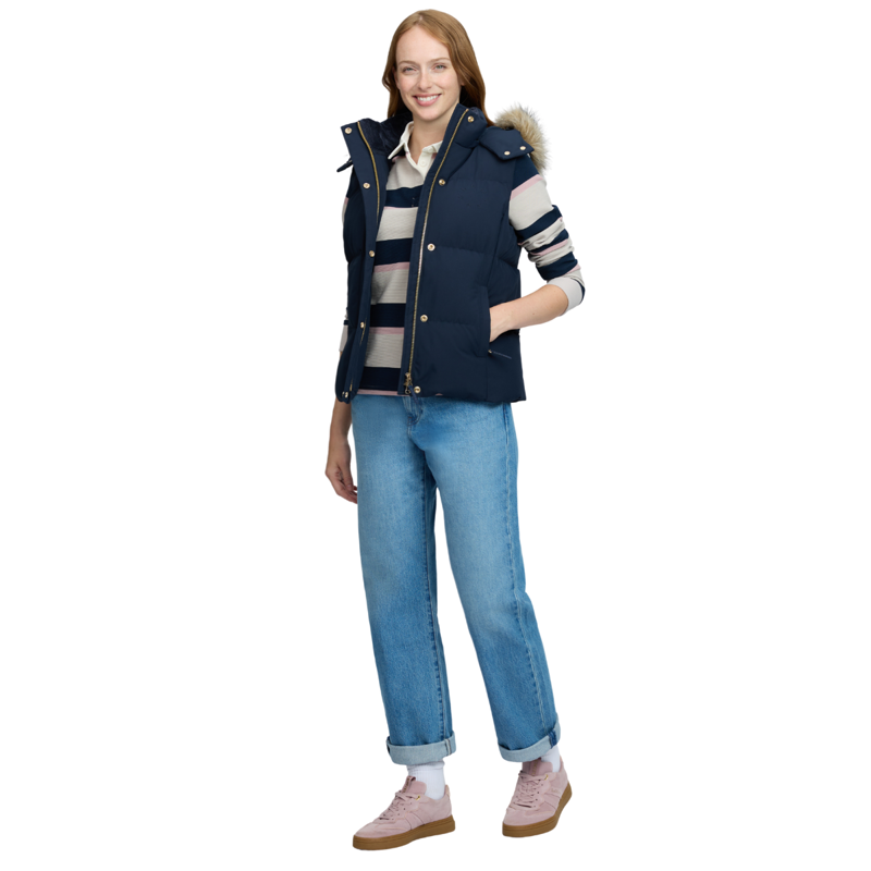 LeMieux Margot Hooded Gilet - Navy-8