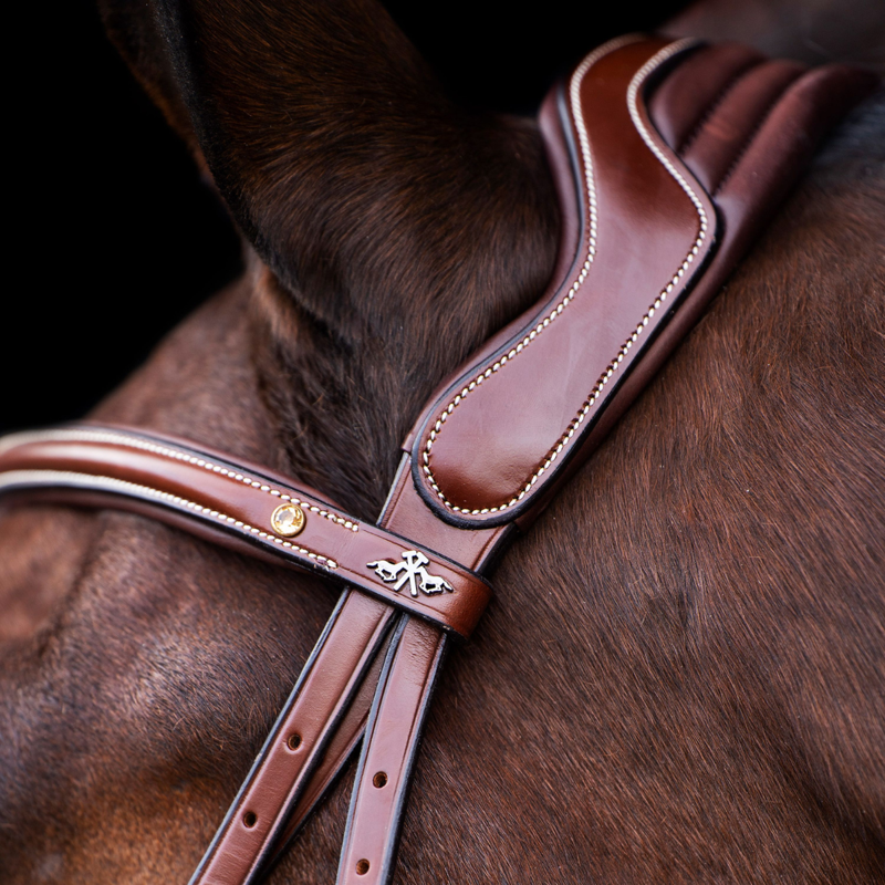 HV Polo Legacy Bridle - Brown-2