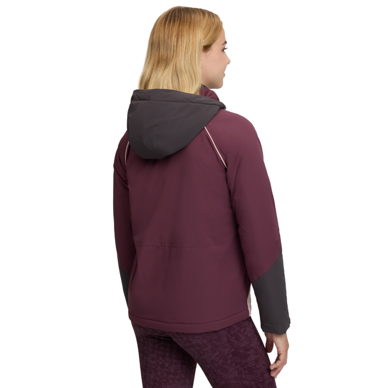 LeMieux Young Rider Bailey Waterproof Anorak - Bramble-2