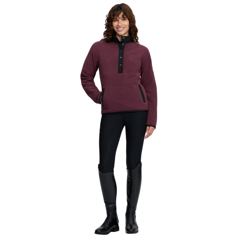 LeMieux Piper Popper Fleece - Bramble-4