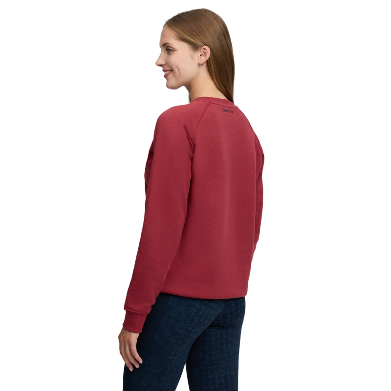 LeMieux Vida Varsity Crew Sweat - Russet-1
