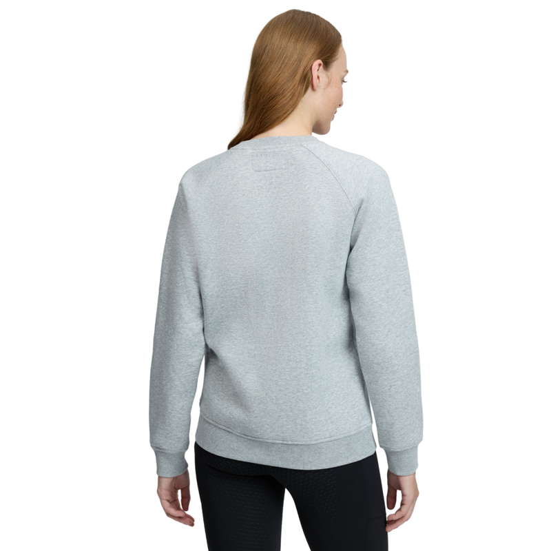 LeMieux Vida Varsity Crew Sweat - Grey Marl-1
