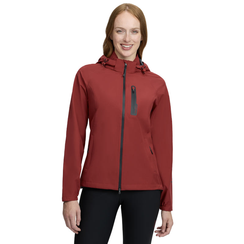 LeMieux Athena Waterproof Lightweight Jacket - Russet