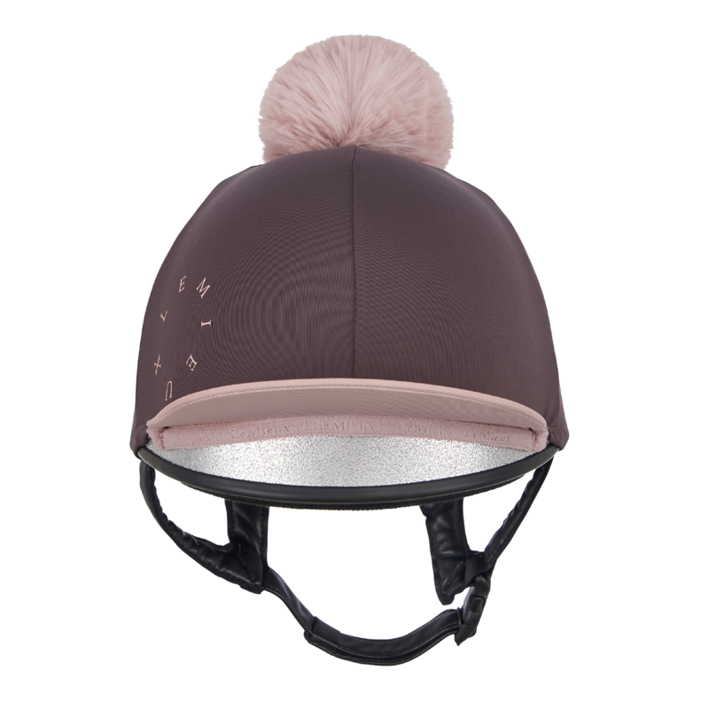 LeMieux Classique Pom Hat Silk - Cocoa-2