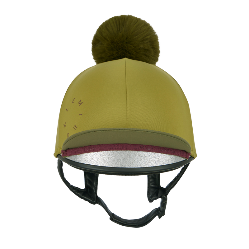 LeMieux Classique Pom Hat Silk - Gooseberry-2