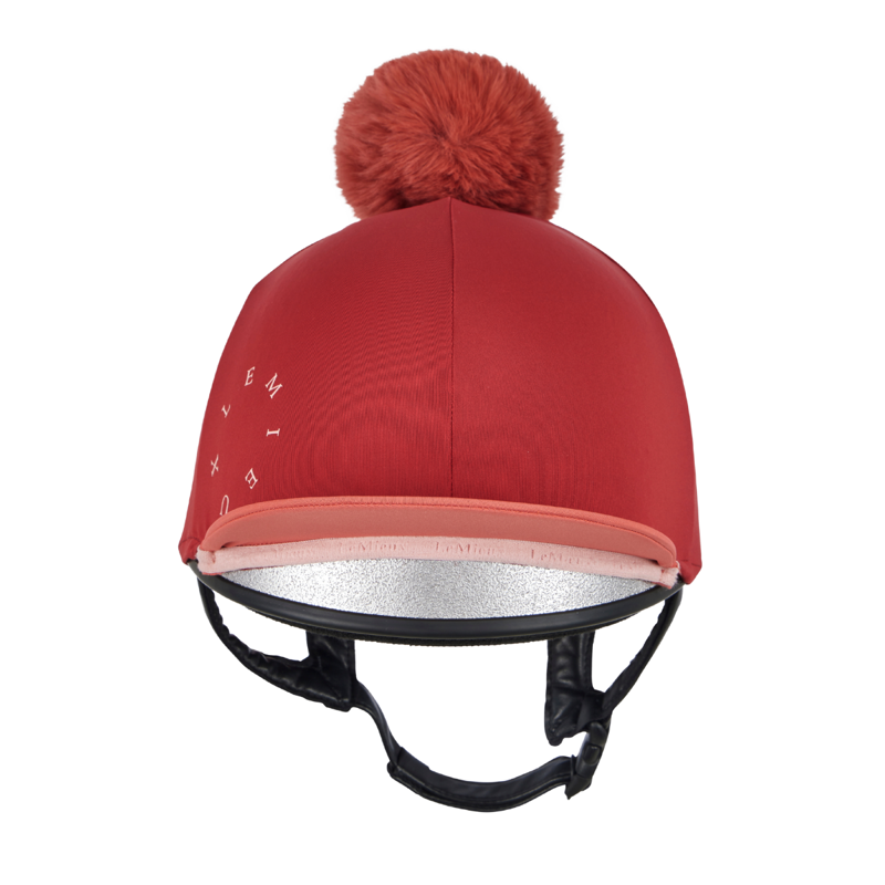 LeMieux Classique Pom Hat Silk - Russet-2