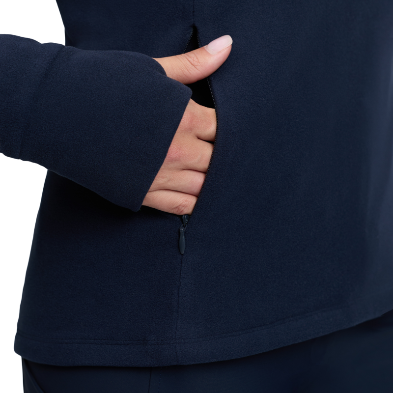LeMieux Frances Quarter Zip Fleece - Navy-3