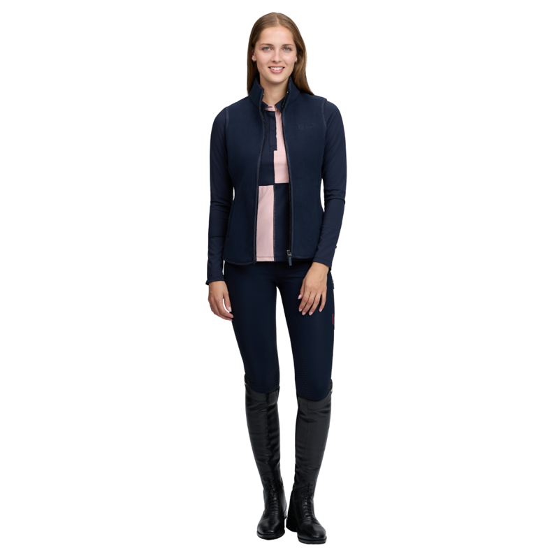 LeMieux Frankie Fleece Gilet - Navy-6