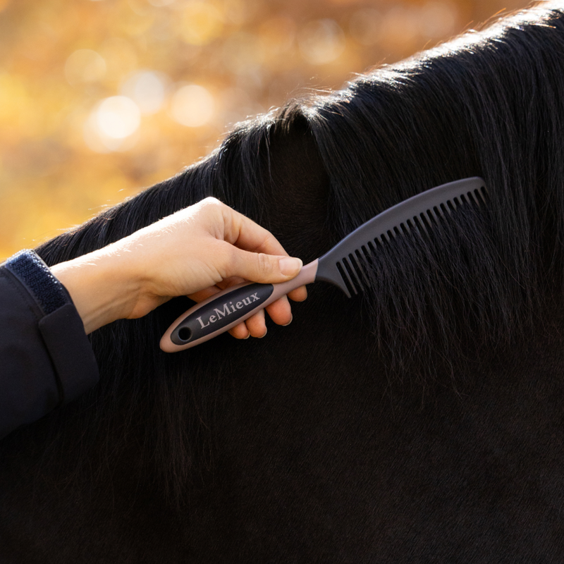 LeMieux Mane Comb - Navy-2
