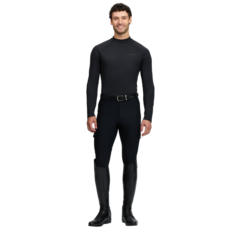 LeMieux Men's Base Layer - Black-4