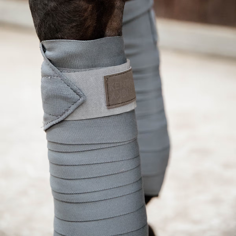 Kentucky Repellent Work Bandages Set of 2 - Grey-2