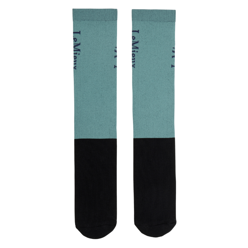 LeMieux Competition Socks 2 Pack - Aloe-2