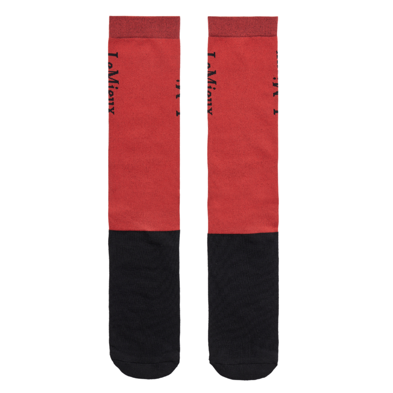 LeMieux Competition Socks 2 Pack - Russet-2