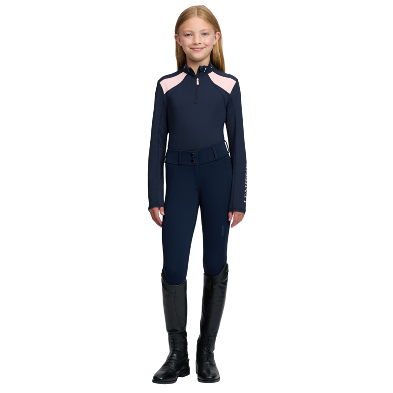LeMieux Young Rider Mia Mesh Base Layer - Navy-6