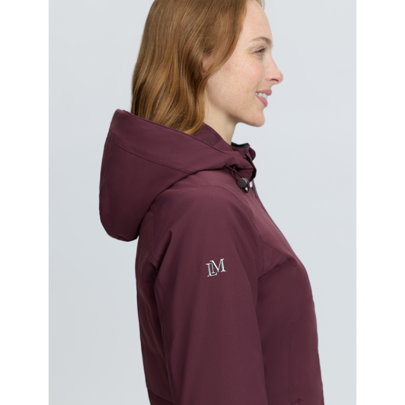 LeMieux Erin Waterproof Padded Coat - Bramble-2