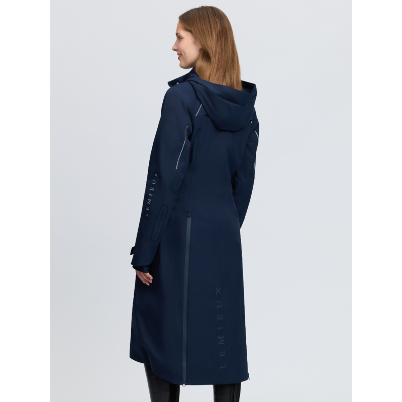 LeMieux Stormwear Performance Riding Coat - Navy-1
