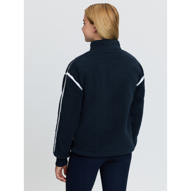 LeMieux Young Rider Jody Teddy Fleece - Navy-2