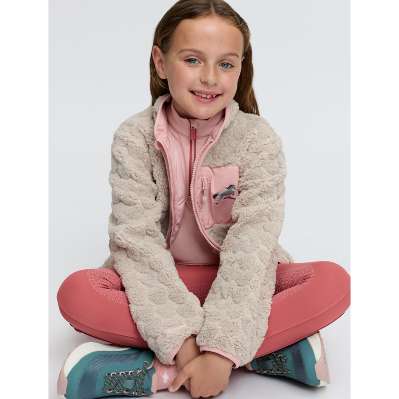 LeMieux Mini Thora Heart Fleece - Stone-3