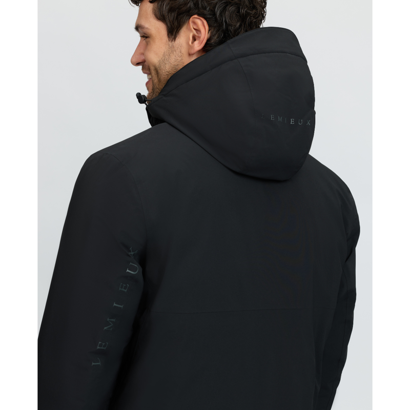 LeMieux Men's Waterproof Training Coat - Black-2