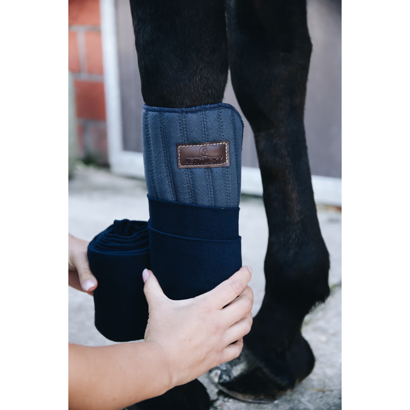 Kentucky Working Bandage Pads Large - Navy-2