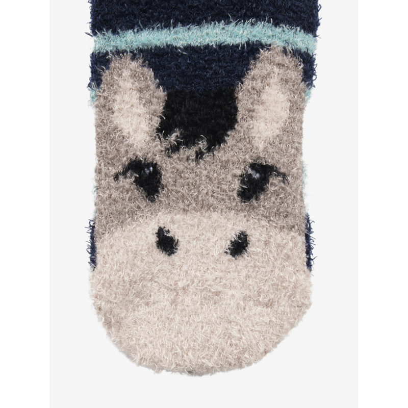LeMieux Mini Fluffy Character Socks - Oakie-2