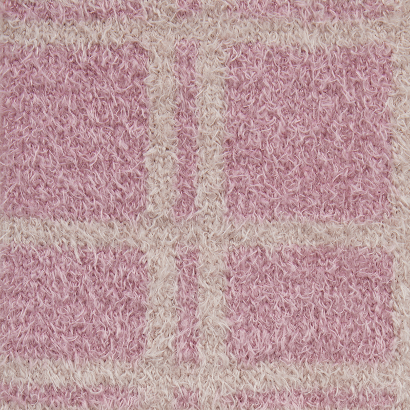 LeMieux Heritage Check Fluffies - Wild Rose-2