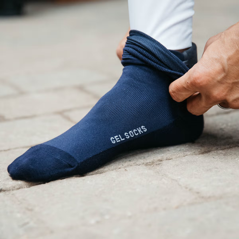 Kentucky Gel Horse Riding Socks 41/46 - Navy-2