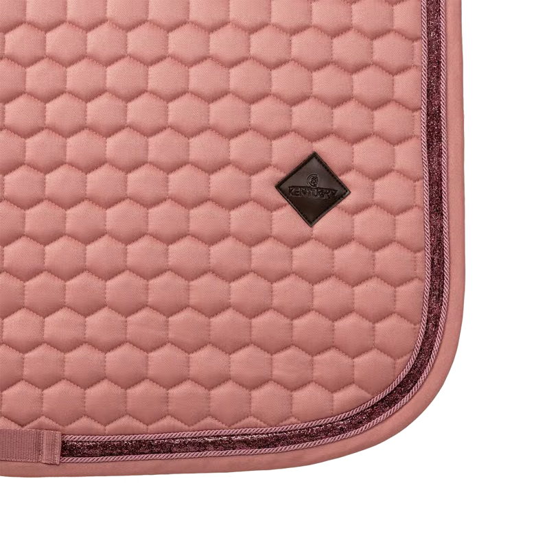 Kentucky Glitter Band Jumping Saddlepad - Fuchsia-2