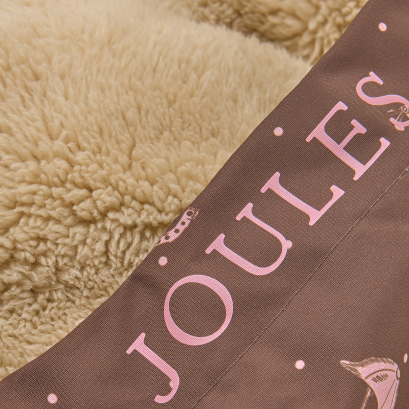 Joules Girls' Coverall Waterproof Coat - Chocolate Brown-2