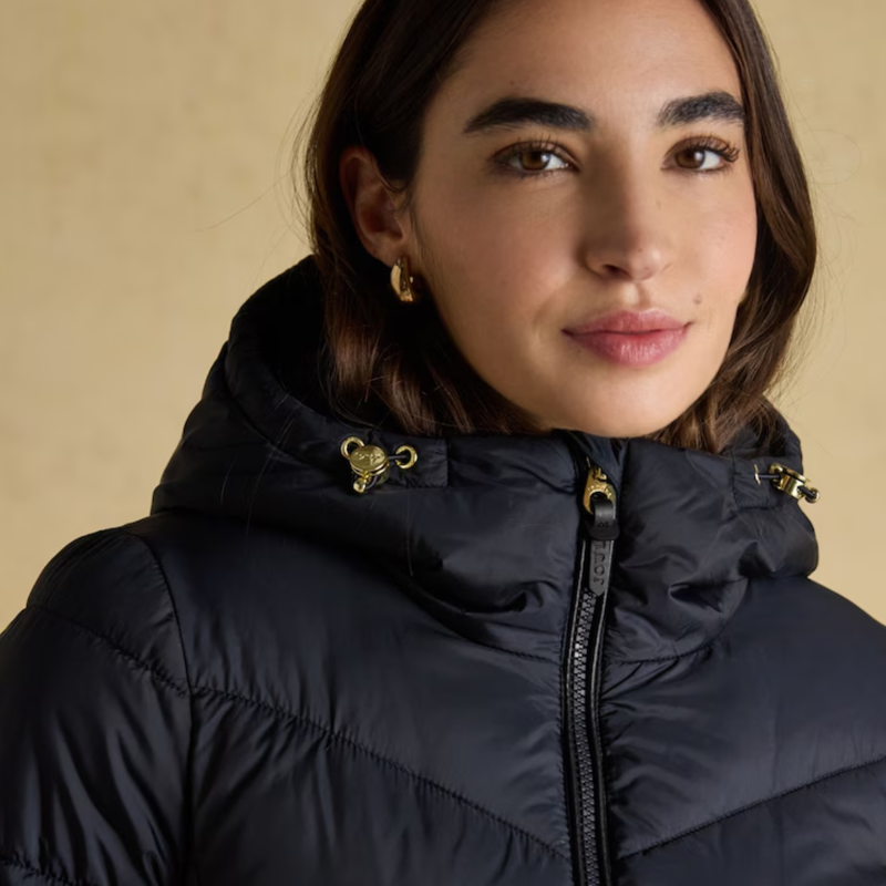 Joules Ladies Moorsdale Coat - Navy-3