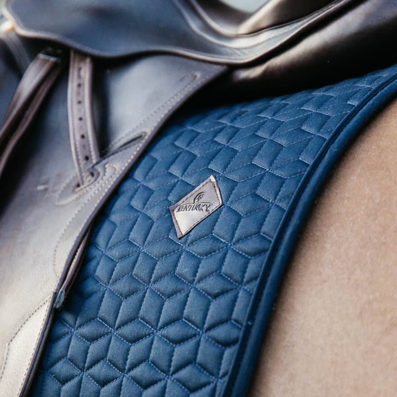 Kentucky Classic Dressage Saddlepad - Navy-2