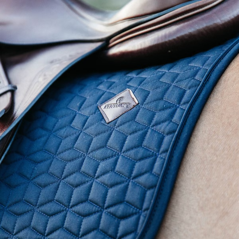 Kentucky Classic Jumping Saddlepad - Navy-2