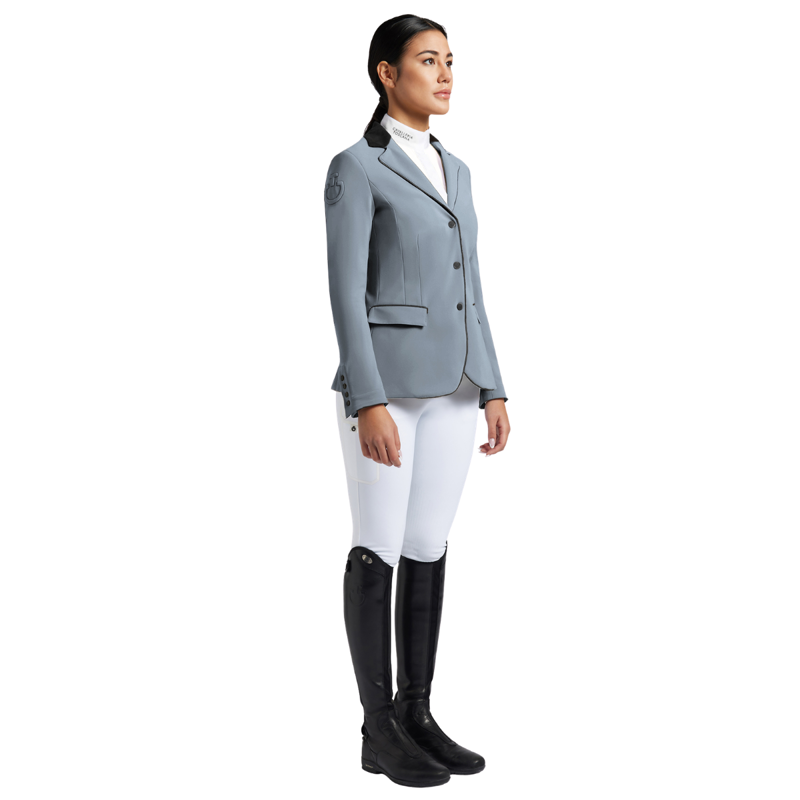 Cavalleria Toscana Women's GP Zip Competition Jacket - Windward Blue