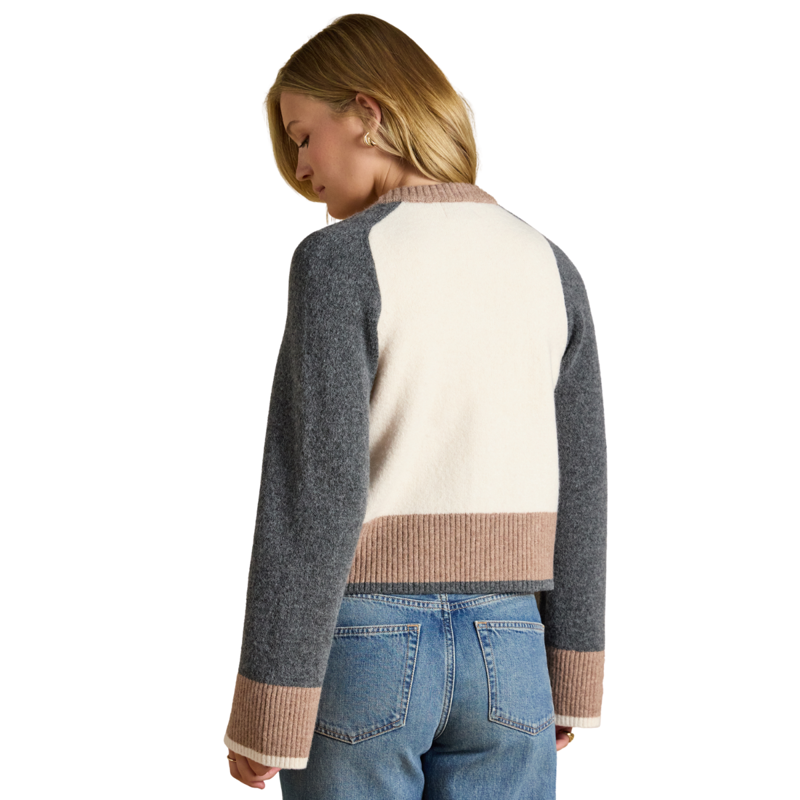 Joules Ladies Nora Cardigan - Brown-2