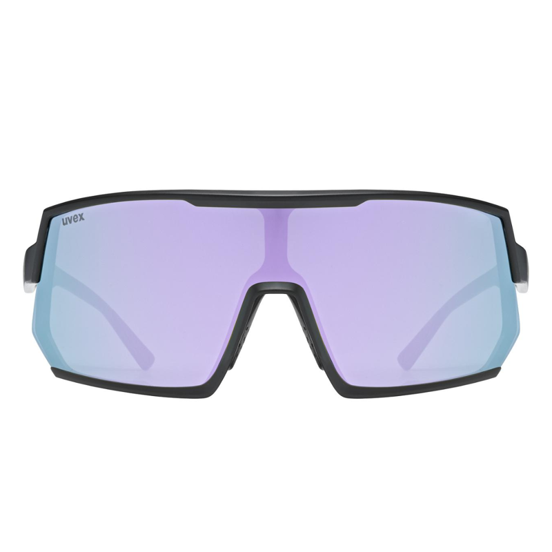 Uvex Sportstyle 235 Sunglasses - Black Matt/Lavender-2