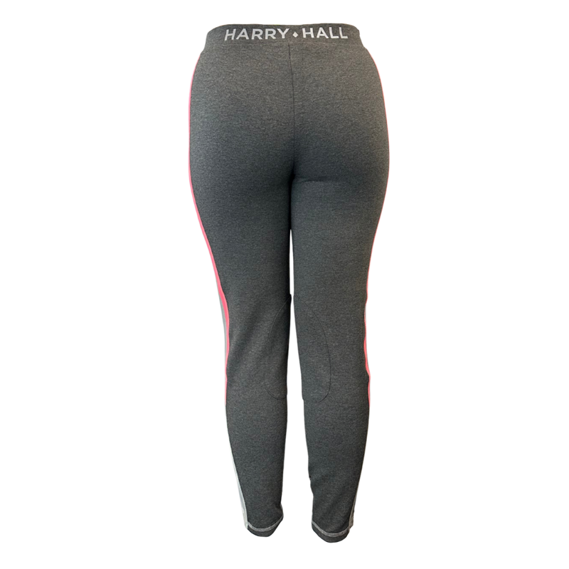 Harry Hall Junior Hi Viz Pull on Jodhpurs - Pink-3