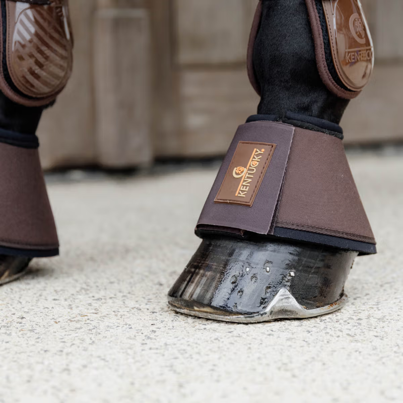 Kentucky Over Reach Boots Solimbra - Brown-2